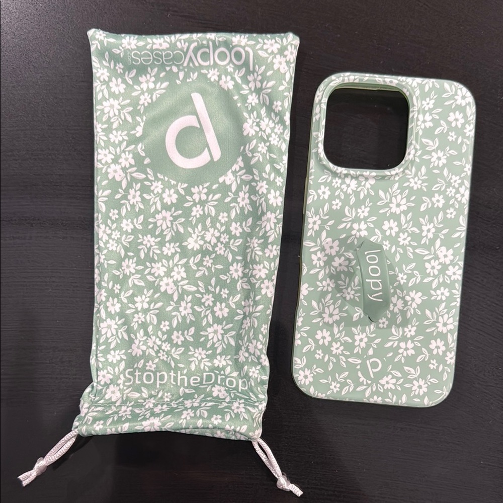 Loopy IPhone 16 Pro Sage Floral